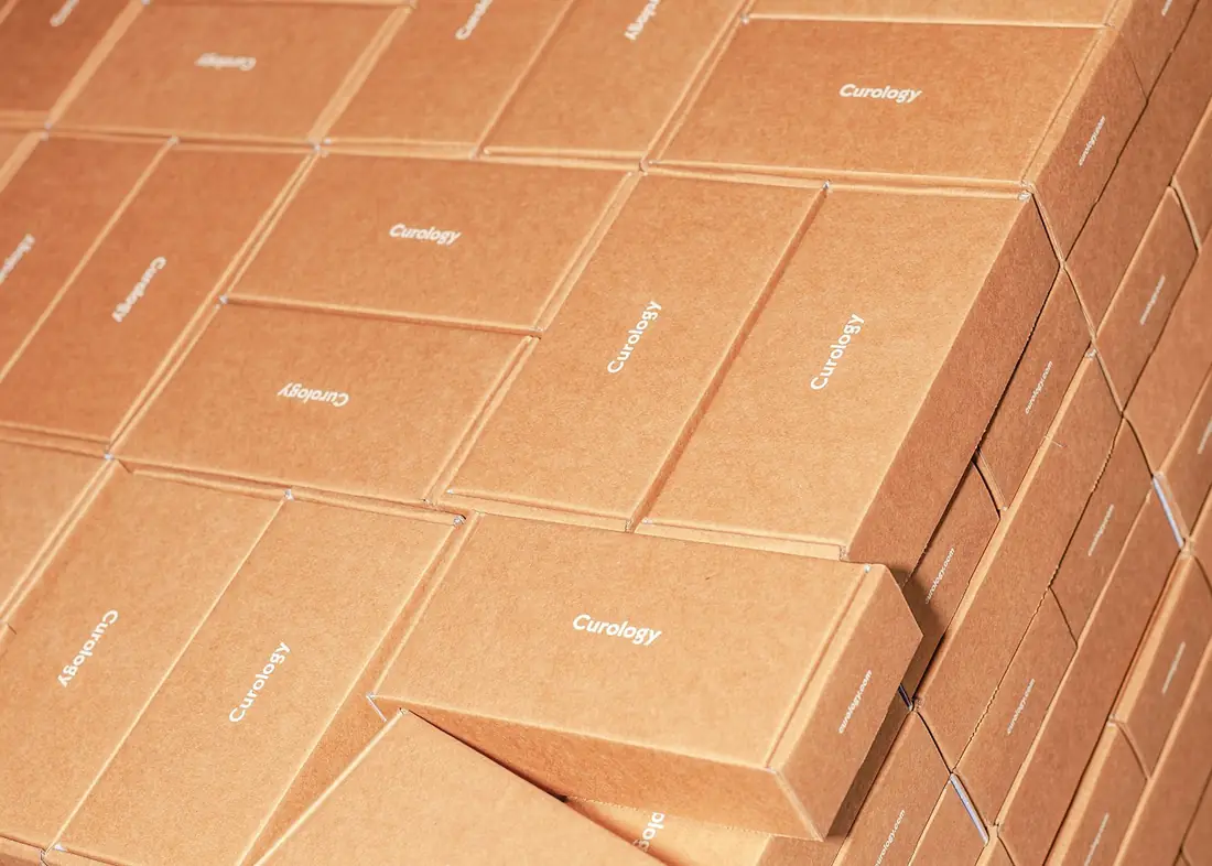Packed export cartons